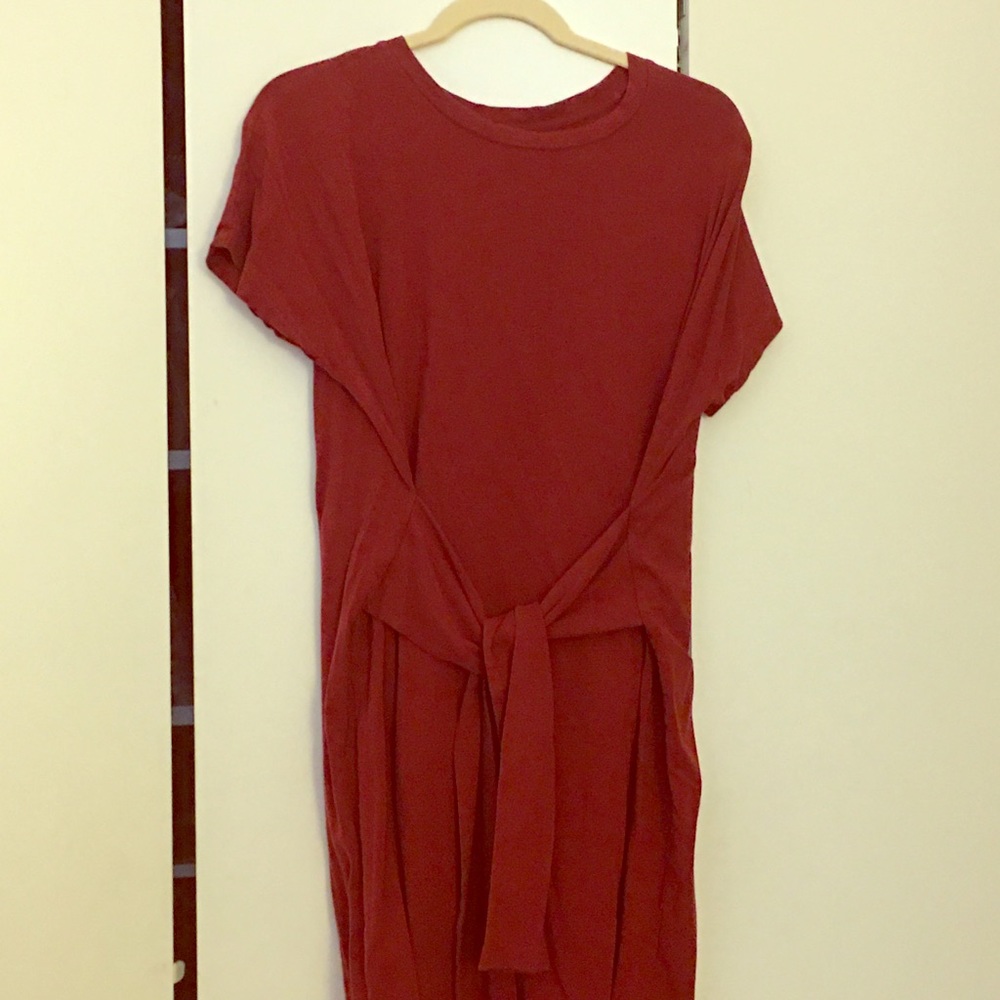 Universal Standard belted tee dress